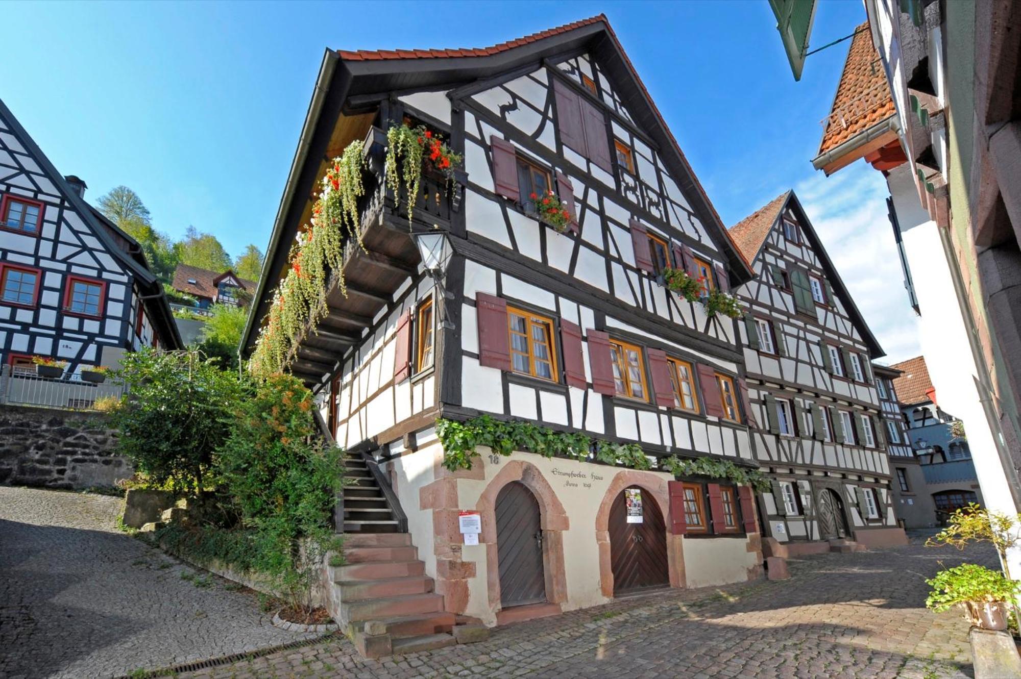 Strumpfweberhaus Schiltach Exterior foto